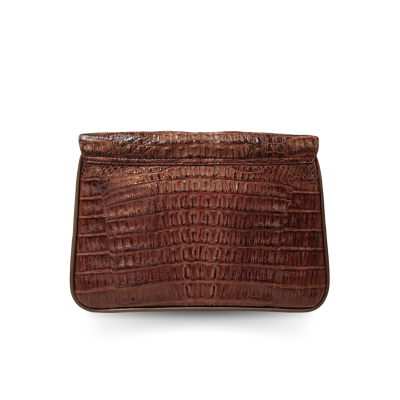 CLB0362HKR : CROCODILE HORNBACK LEATHER CROSS-BODY BAG