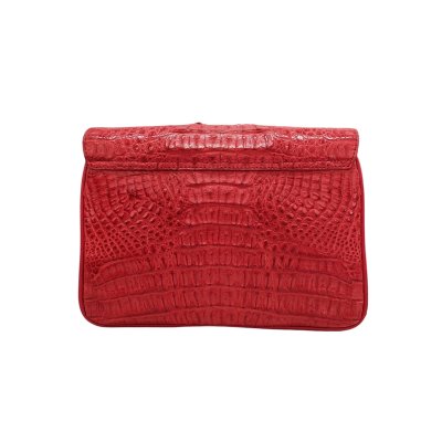 CROCODILE HORNBACK LEATHER CROSS-BODY BAG : CLB0362HKR