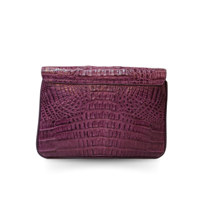CROCODILE HORNBACK LEATHER CROSS-BODY BAG : CLB0362HKR