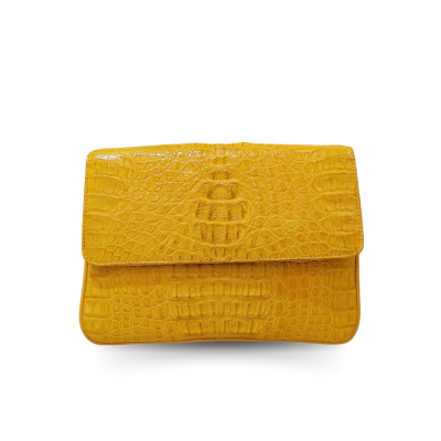 CROCODILE HORNBACK LEATHER CROSS-BODY BAG : CLB0362HKR