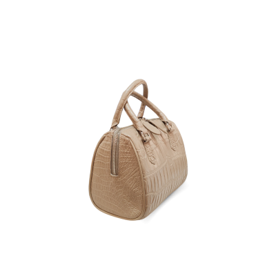 CROCODILE BELLY LEATHER HANDBAG : CLB0420SY