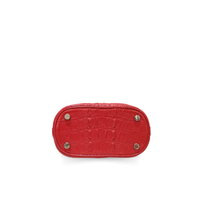 CROCODILE HORNBACK LEATHER BUCKET BAG : CLB0421HY