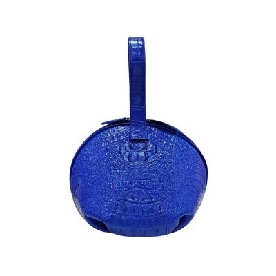 CROCODILE HORNBACK LEATHER HANDBAG EVENING BAG : CLB0455HY