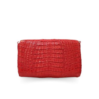 CROCODILE HORNBACK LEATHER CROSS-BODY BAG : CLB0490HKR