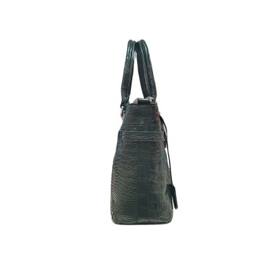 CROCODILE HORNBACK LEATHER HANDBAG : CLB0507HAY