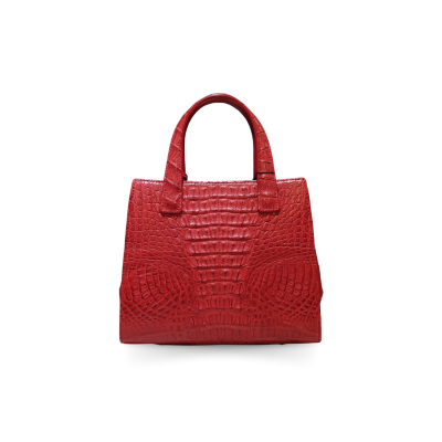 CROCODILE HORNBACK LEATHER HANDBAG : CLB0528HKR