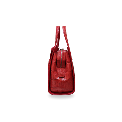 CROCODILE HORNBACK LEATHER HANDBAG : CLB0528HKR