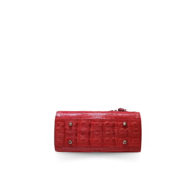 CROCODILE HORNBACK LEATHER HANDBAG : CLB0528HKR