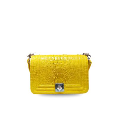 CLB0537HMX : CROCODILE HORNBACK LEATHER CROSS-BODY BAG