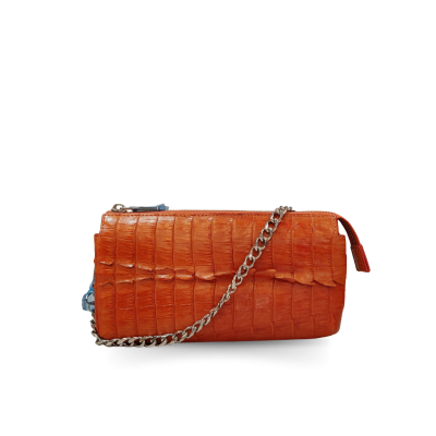 CLB0540TMX : CROCODILE HORNBACK LEATHER CROSS-BODY BAG