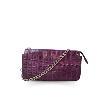 CLB0540TMX : CROCODILE HORNBACK LEATHER CROSS-BODY BAG