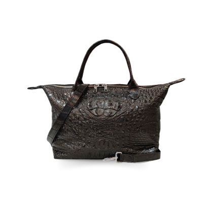 CLB0543HT : CROCODILE HORNBACK LEATHER HANDBAG CLB0543HT : CROCODILE HORNBACK LEATHER HANDBAG