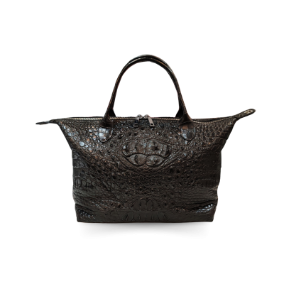 CLB0543HT : CROCODILE HORNBACK LEATHER HANDBAG CLB0543HT : CROCODILE HORNBACK LEATHER HANDBAG