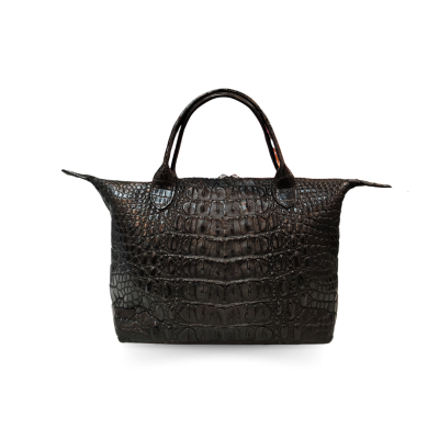 CLB0543HT : CROCODILE HORNBACK LEATHER HANDBAG