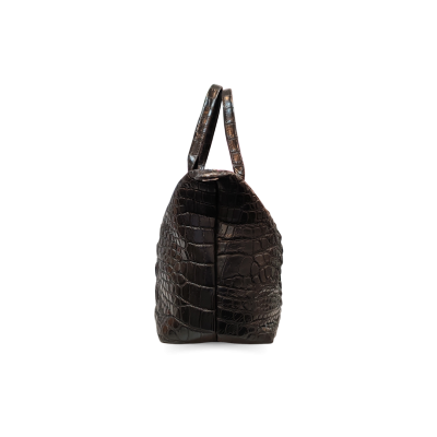 CLB0543HT : CROCODILE HORNBACK LEATHER HANDBAG