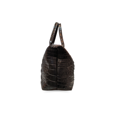 CLB0543HT : CROCODILE HORNBACK LEATHER HANDBAG CLB0543HT : CROCODILE HORNBACK LEATHER HANDBAG