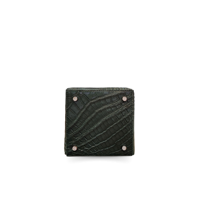 CLB0559SPW : CROCODILE BELLY LEATHER HANDBAG CLUTCH