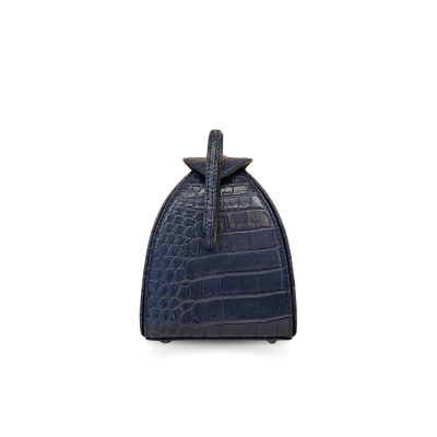 CLB0559SPW : CROCODILE BELLY LEATHER HANDBAG CLUTCH