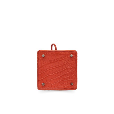 CLB0559SPW : CROCODILE BELLY LEATHER HANDBAG CLUTCH