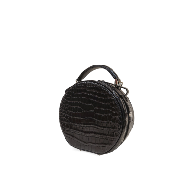 CLB0564SPW : CROCODILE BELLY LEATHER HANDBAG