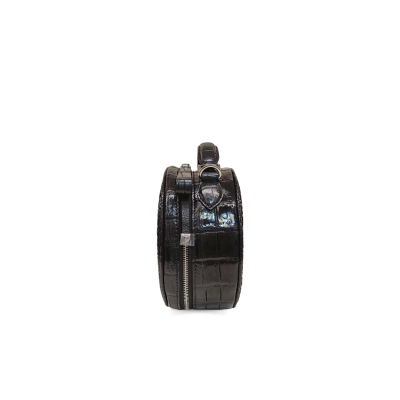 CLB0564SPW : CROCODILE BELLY LEATHER HANDBAG