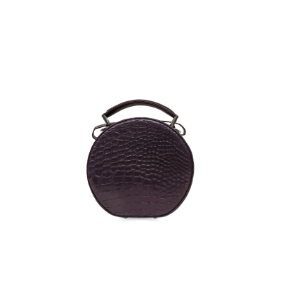 CLB0564SPW : CROCODILE BELLY LEATHER HANDBAG