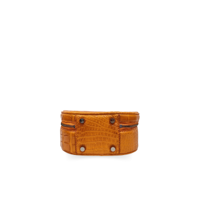 CLB0564SPW : CROCODILE BELLY LEATHER HANDBAG