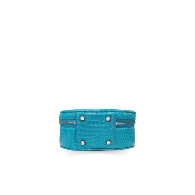 CLB0564SPW : CROCODILE BELLY LEATHER HANDBAG