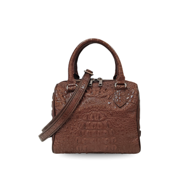 CLB0582HT : CROCODILE HORNBACK LEATHER HANDBAG(copy)