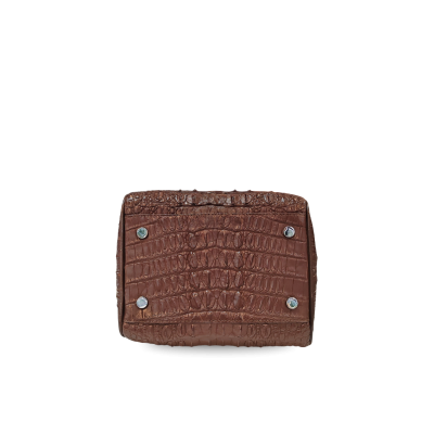 CLB0582HT : CROCODILE HORNBACK LEATHER HANDBAG(copy)