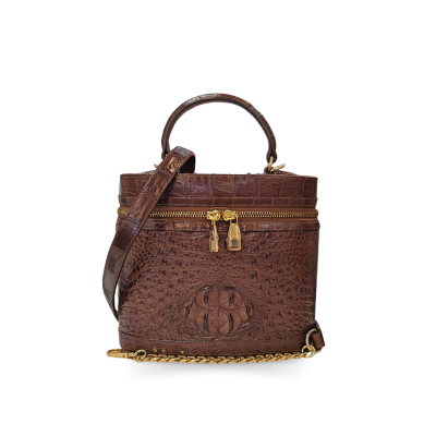 CLB0671HMX : NOCTÉA 20  CROCODILE HORNBACK LEATHER HANDBAG