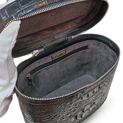CLB0671HMX : NOCTÉA 20  CROCODILE HORNBACK LEATHER HANDBAG