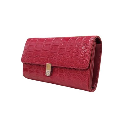 CROCODILE BELLY LEATHER CROSS-BODY BAG : CLB0681SAY