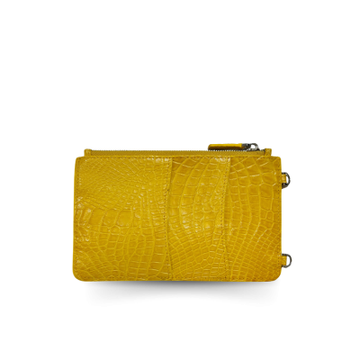 CROCODILE LEATHER PHONE POUCH PHONE CASE : CLB0706SLR