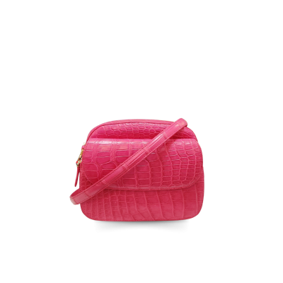 CROCODILE BELLY LEATHER CROSSBODY : CLB0709SR