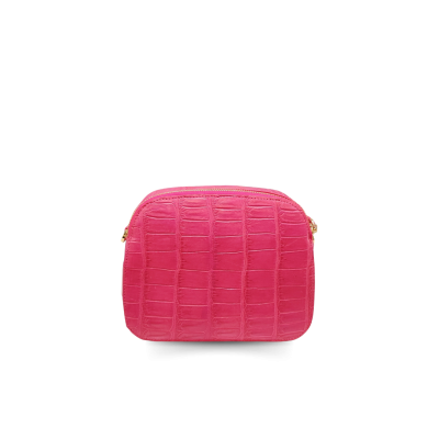 CROCODILE BELLY LEATHER CROSSBODY : CLB0709SR