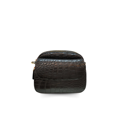 CROCODILE BELLY LEATHER CROSSBODY : CLB0709SR