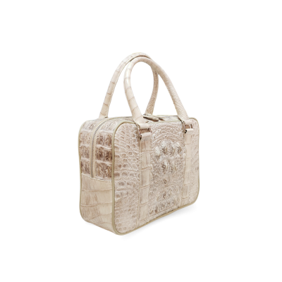 CLB0711HR : CROCODILE HORNBACK LEATHER HANDBAG