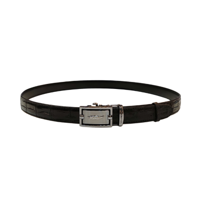 CROCODILE BELLY LEATHER WOMEN BELT : CLBT019S1 CLBT021S1