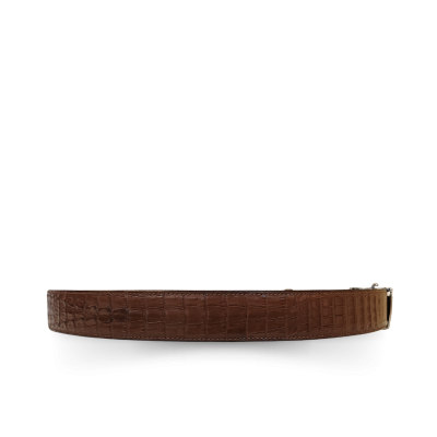 CMBT001H-1.5 : CROCODILE HORNBACK LEATHER MEN BELT 1.5 INCHES