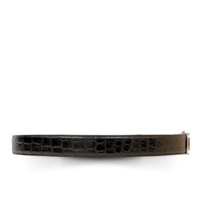 CMBT003SM-1.5 : CROCODILE BELLY LEATHER MEN BELT 1.5 INCHES