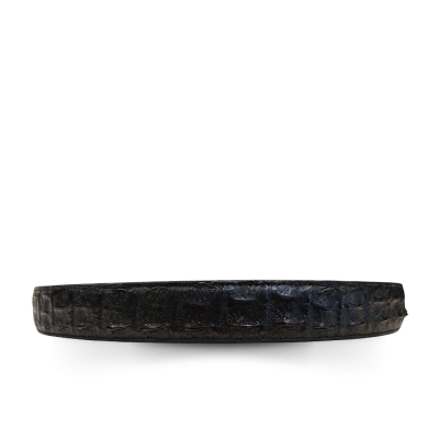 CMBT004B-1.5 : CROCODILE BACK LEATHER MEN BELT