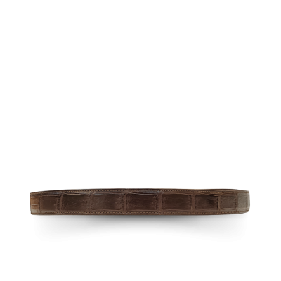 CMBT006S-1.3 : CROCODILE BELLY LEATHER MEN BELT 1.3 INCHES