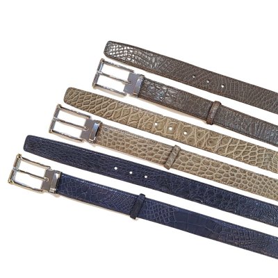 Crocodile Leather belt CMBT094SL1.4