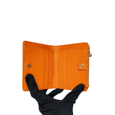 CROCODILE BELLY LEATHER SHORT BI-FOLD & ZIPPED WALLET : CW0122SSHKAY