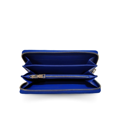 CROCODILE BACK BELLY LEATHER LONG MEDIUM ZIPPED WALLET : CW01BSMY