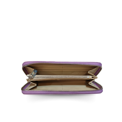 CROCODILE HORNBACK LEATHER LONG MEDIUM ZIPPED WALLET : CW01HKMMX