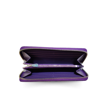 CROCODILE HORNBACK LEATHER LONG MEDIUM ZIPPED WALLET : CW01HKMMX