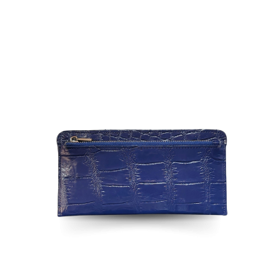 CROCODILE BELLY LEATHER LONG WALLET : CW01SMCARDY