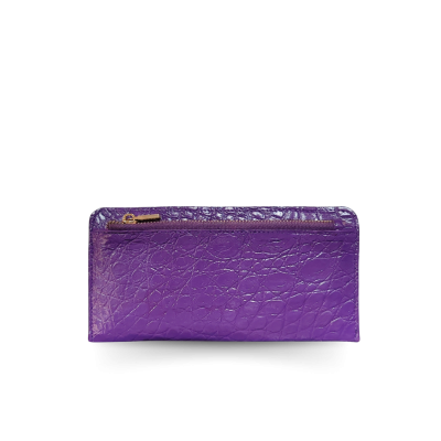 CROCODILE BELLY LEATHER LONG WALLET : CW01SMCARDY